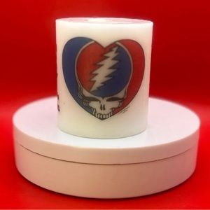 Greatful Dead Valentines Candle